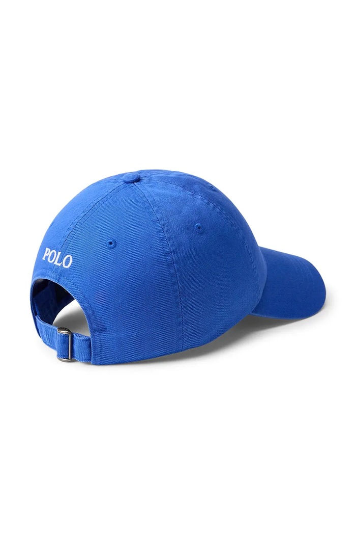 Polo Ralph Lauren czapka z daszkiem męska bawełniana 710667709 niebieski SS26