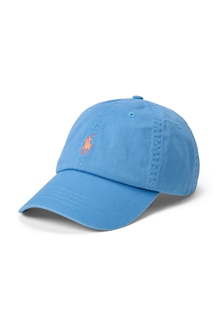 Polo Ralph Lauren Καπέλο με γείσο Ανδρικό βαμβακερό μπλε 710667709