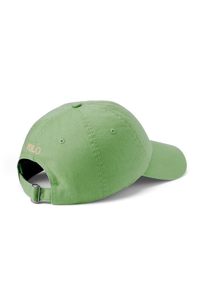 Polo Ralph Lauren czapka z daszkiem męska bawełniana 710667709 zielony SS26