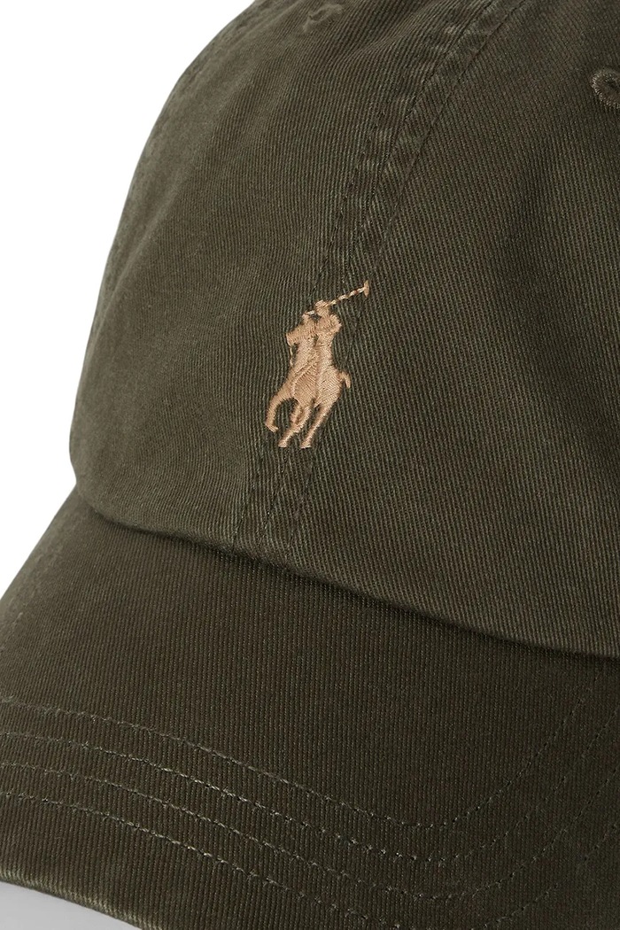 Akcesoria Polo Ralph Lauren czapka z daszkiem męska bawełniana 710667709 zielony