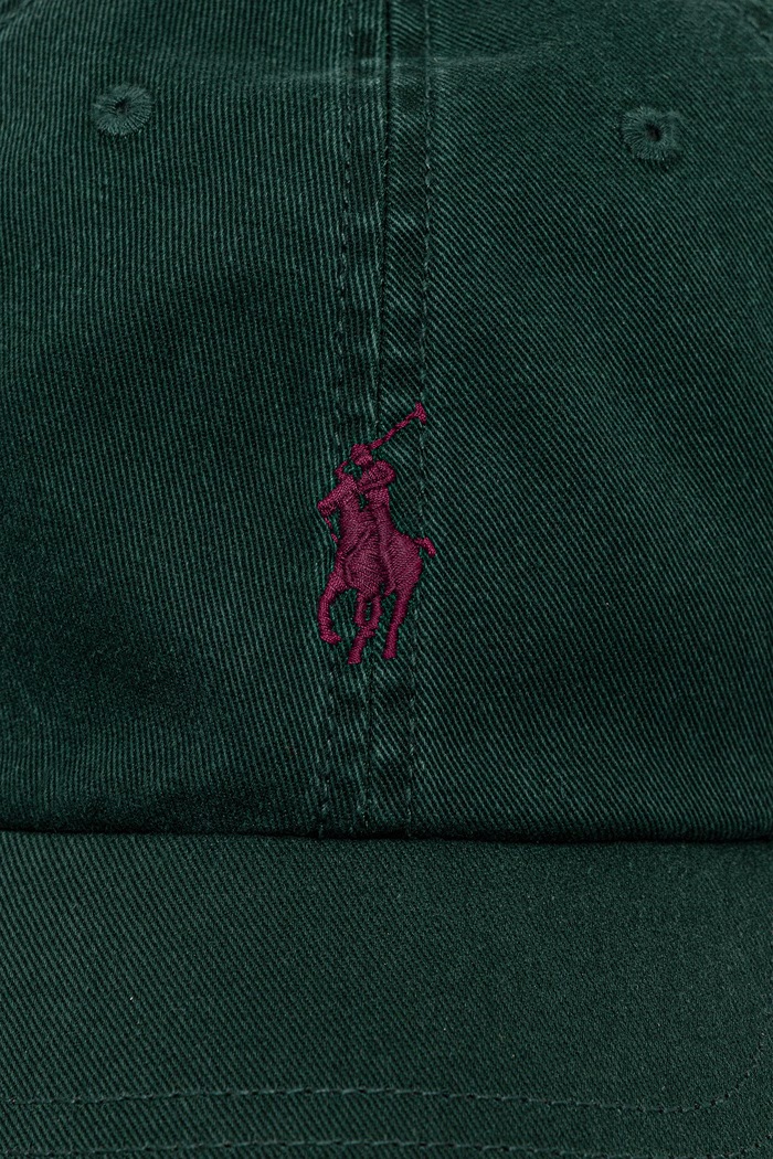 Polo Ralph Lauren czapka z daszkiem męska bawełniana 710667709 zielony SS26