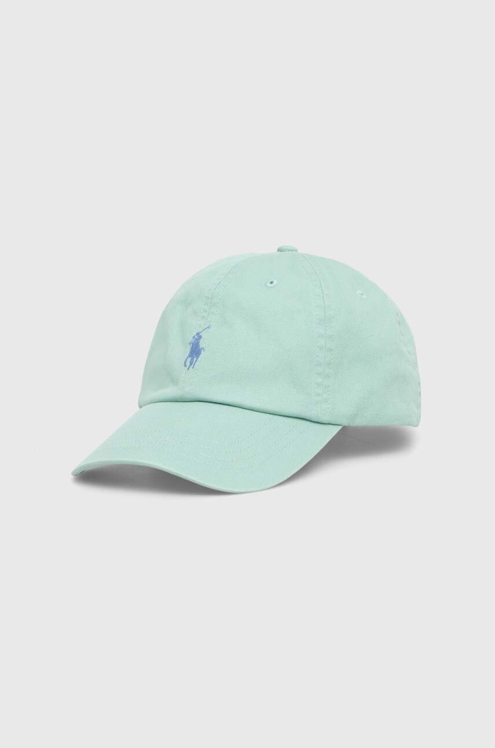 Polo Ralph Lauren czapka z daszkiem męska bawełniana zielony 710667709