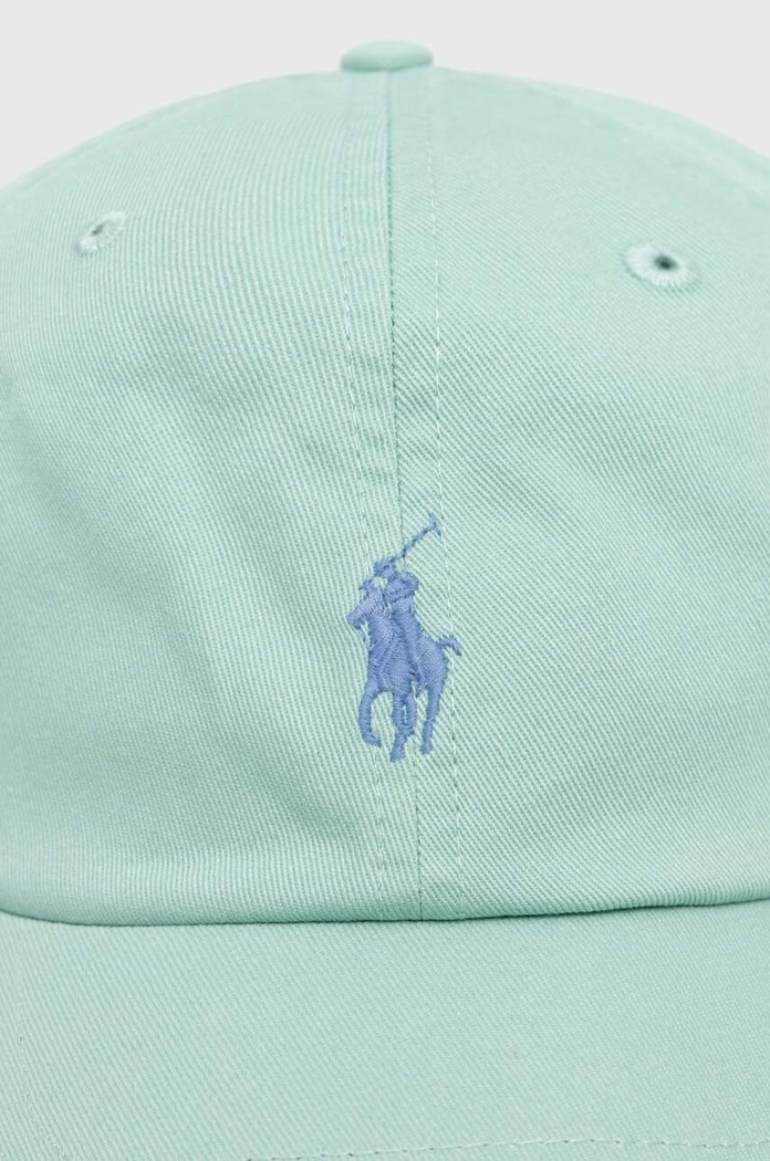 Polo Ralph Lauren czapka z daszkiem męska bawełniana 710667709 zielony SS26