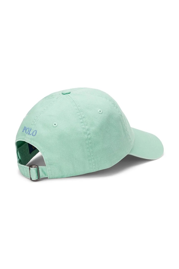 Polo Ralph Lauren καπέλο με γείσο Ανδρικό βαμβακερό 710667709 πράσινο SS26