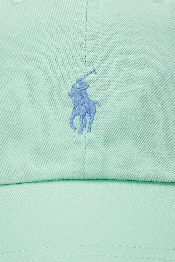 Αξεσουάρ Polo Ralph Lauren καπέλο με γείσο Ανδρικό βαμβακερό 710667709 πράσινο