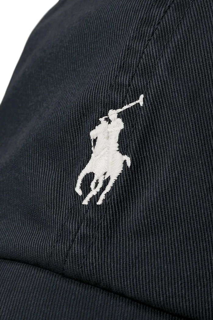 Αξεσουάρ Polo Ralph Lauren καπέλο με γείσο βαμβακερό Ανδρικό 710667709 μαύρο