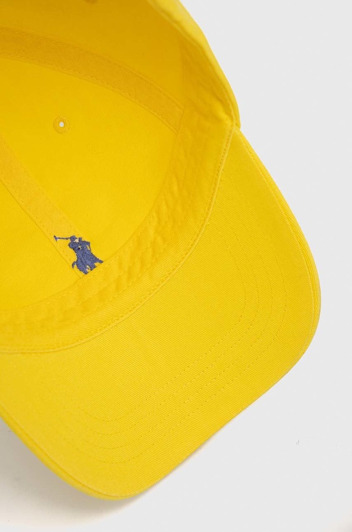 Polo Ralph Lauren kšiltovka pánská bavlněná žlutá 710667709