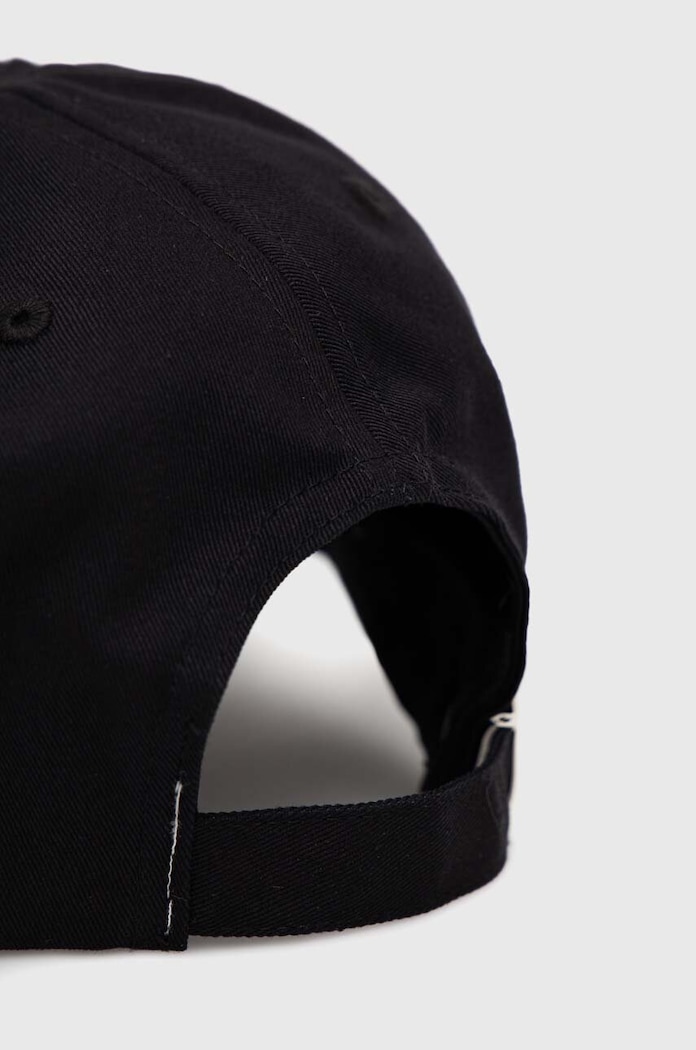 Αξεσουάρ Βαμβακερό καπέλο του μπέιζμπολ Calvin Klein K50K510487.PPYX μαύρο