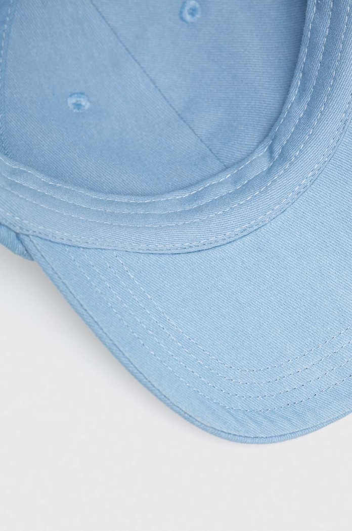 Tommy Hilfiger czapka z daszkiem bawełniana niebieski AM0AM10860.PPYX