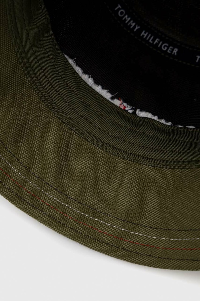 Tommy Hilfiger kapelusz zielony AM0AM10863.PPYX