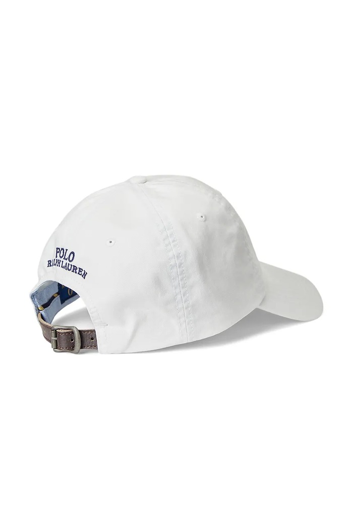 Šiltovka Polo Ralph Lauren 710834737 biela SS25
