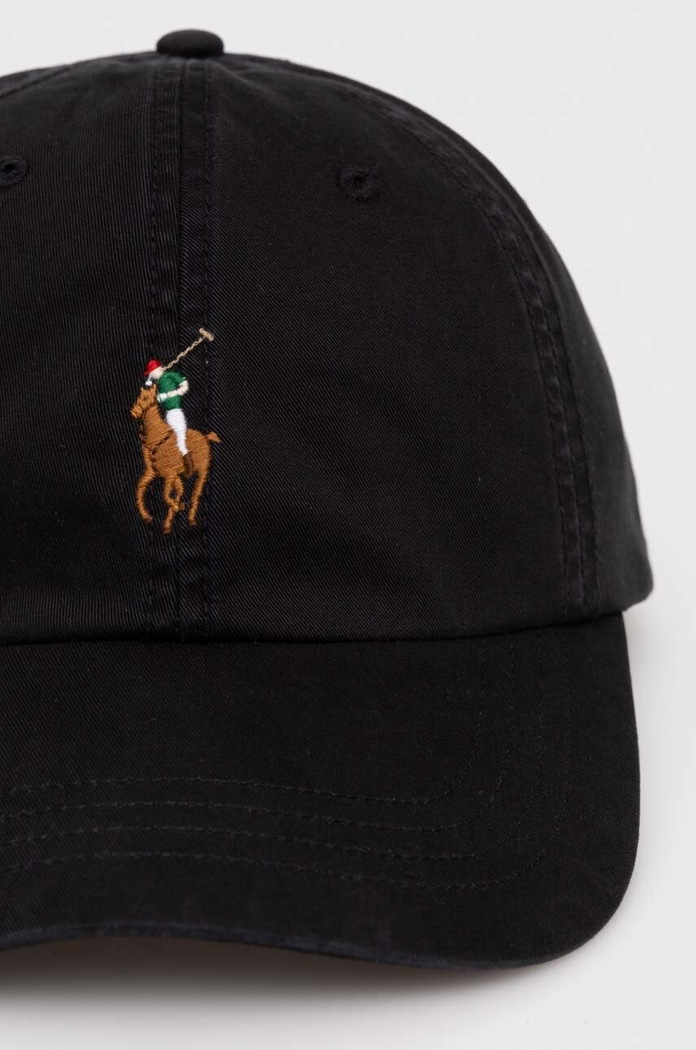 Šiltovka Polo Ralph Lauren 710834737 čierna SS25