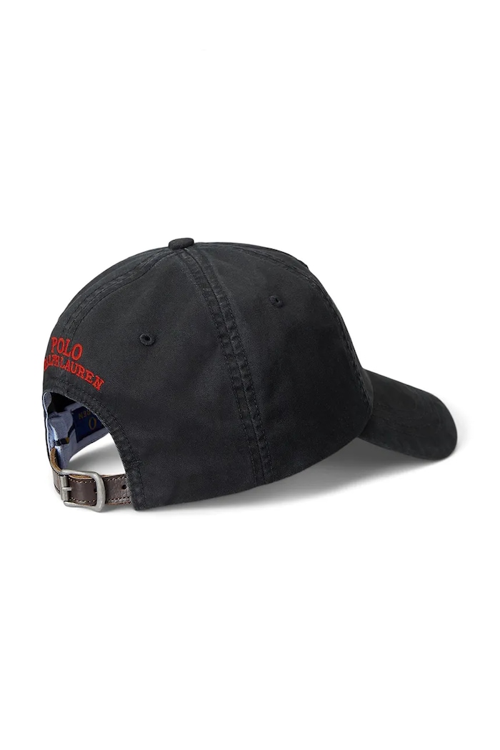 Šiltovka Polo Ralph Lauren 710834737 čierna SS25