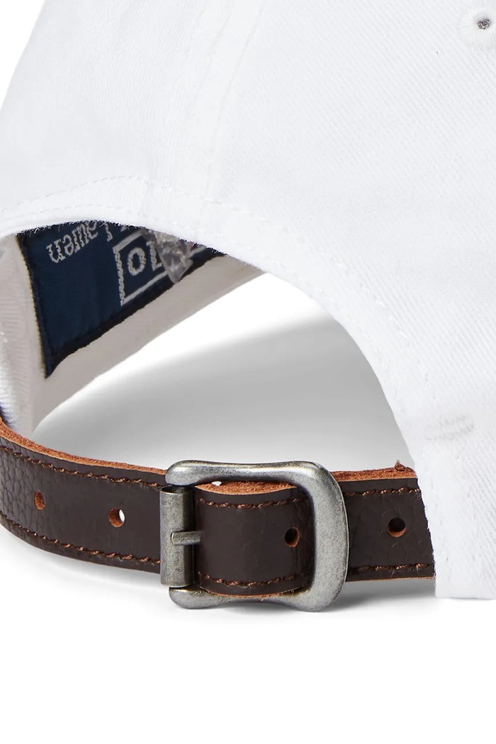 Accesorii Polo Ralph Lauren șapcă de baseball din bumbac 710870465 alb