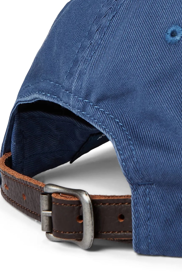 Akcesoria Polo Ralph Lauren czapka z daszkiem bawełniana 710870465 niebieski