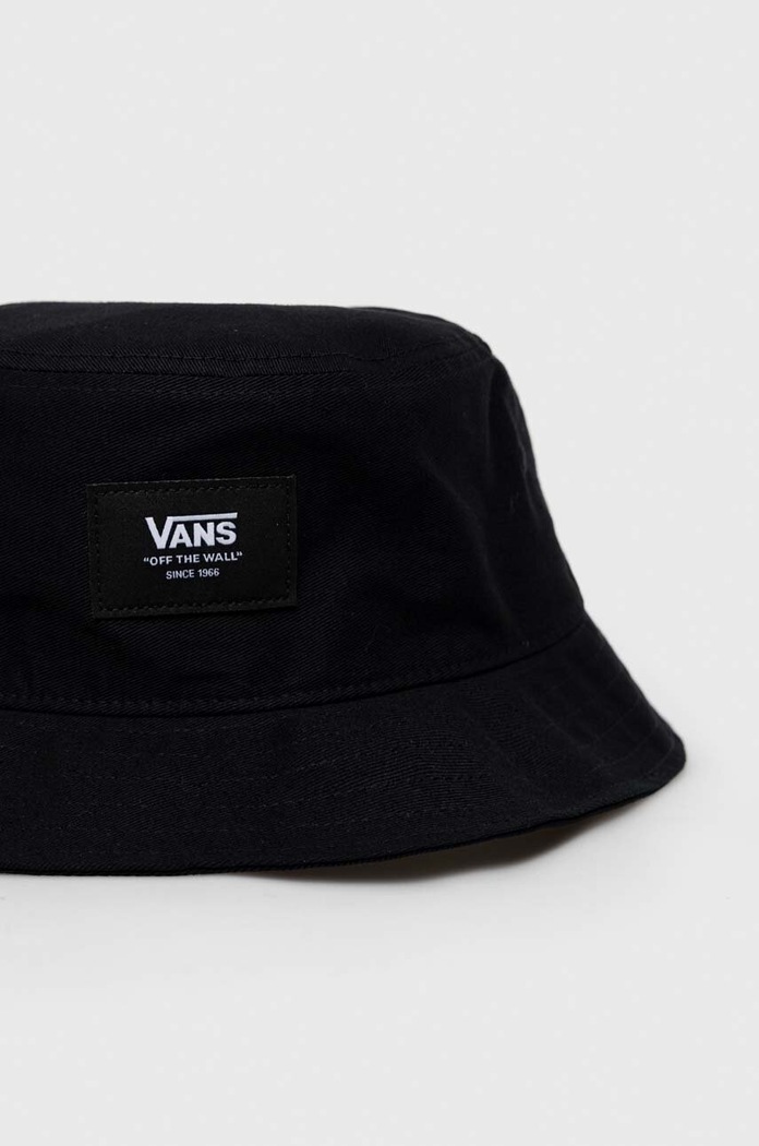 Βαμβακερό καπέλο Vans VN0A7S96BLK1 μαύρο SS23