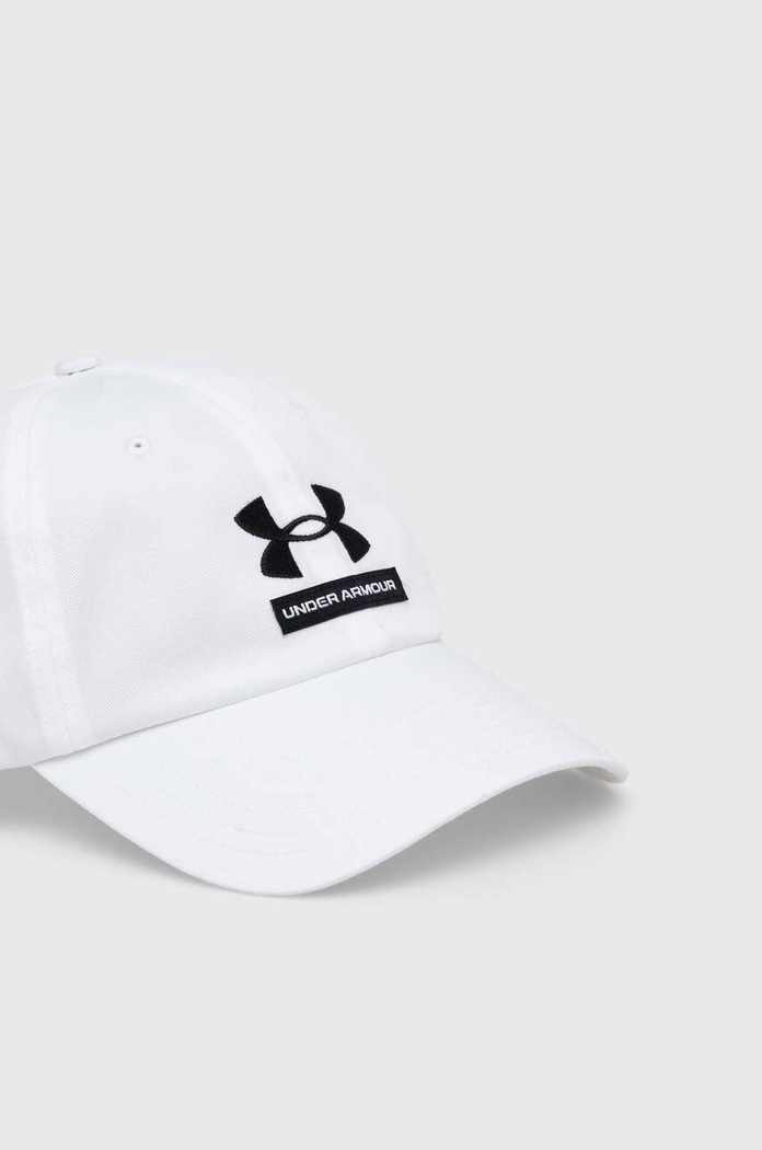 Akcesoria Under Armour czapka z daszkiem Branded 1369783 biały