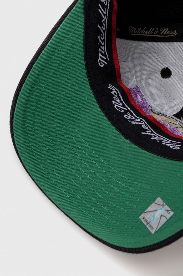 Mitchell&Ness czapka z daszkiem z domieszką wełny czarny INTL102
