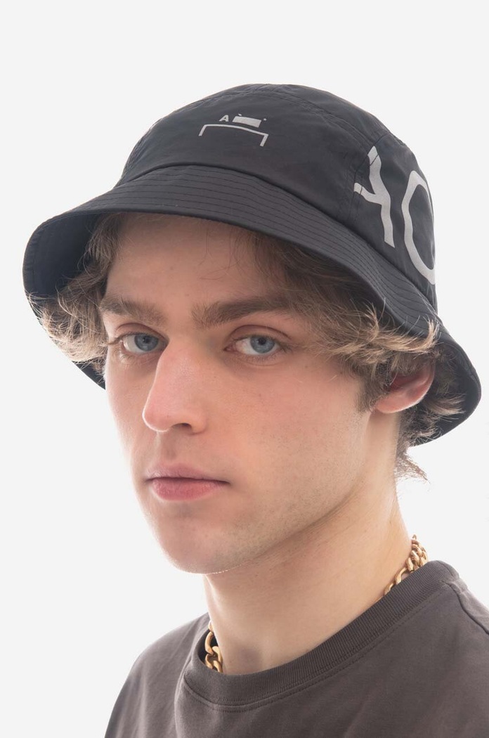 A-COLD-WALL* hat Code Bucket Hat ACWUA153 black
