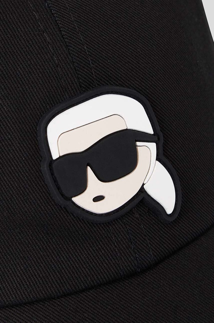 Karl Lagerfeld czapka z daszkiem bawełniana 230W3401