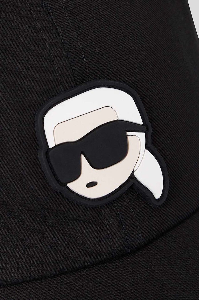 Karl Lagerfeld czapka z daszkiem bawełniana 230W3401