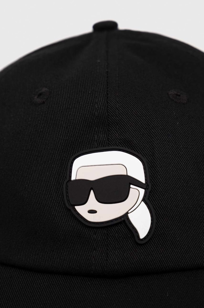 Karl Lagerfeld czapka z daszkiem bawełniana 230W3401