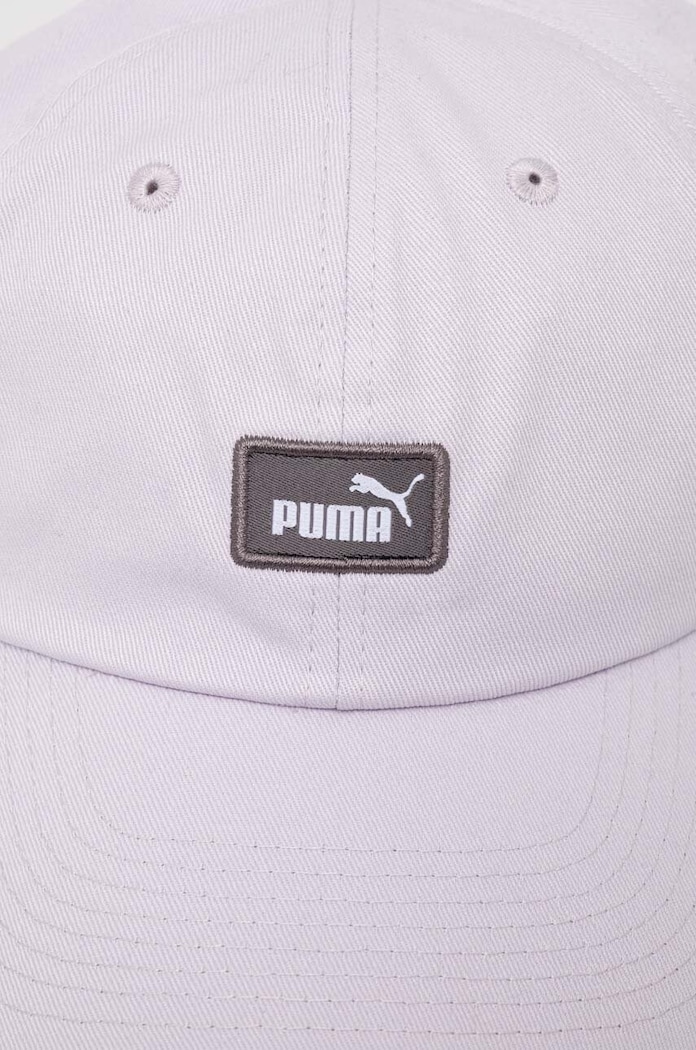 Βαμβακερό καπέλο του μπέιζμπολ Puma 2366901 μωβ SS23