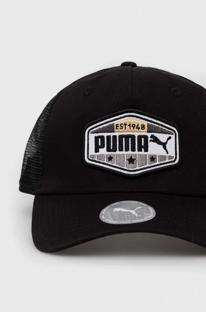Puma șapcă 24046 negru SS24
