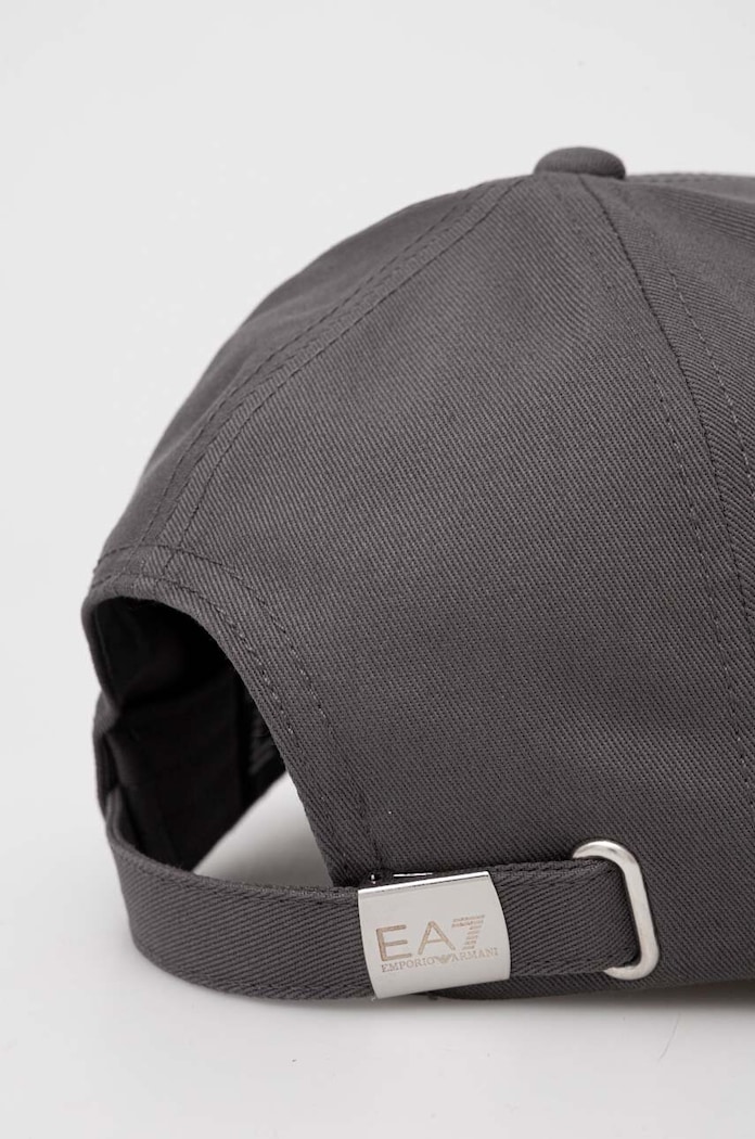 EA7 Emporio Armani pamut baseball sapka 247088.CC010 szürke SS24