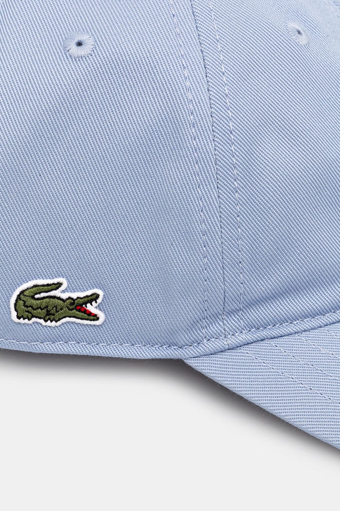 Lacoste bejzbalová čiapka bavlnená RK0440 modrá SS26