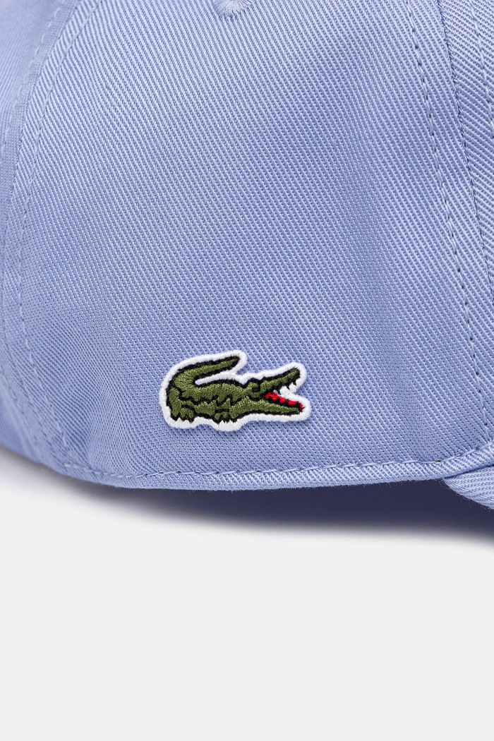Αξεσουάρ Lacoste καπέλο μπέιζμπολ βαμβακερό RK0440 μπλε