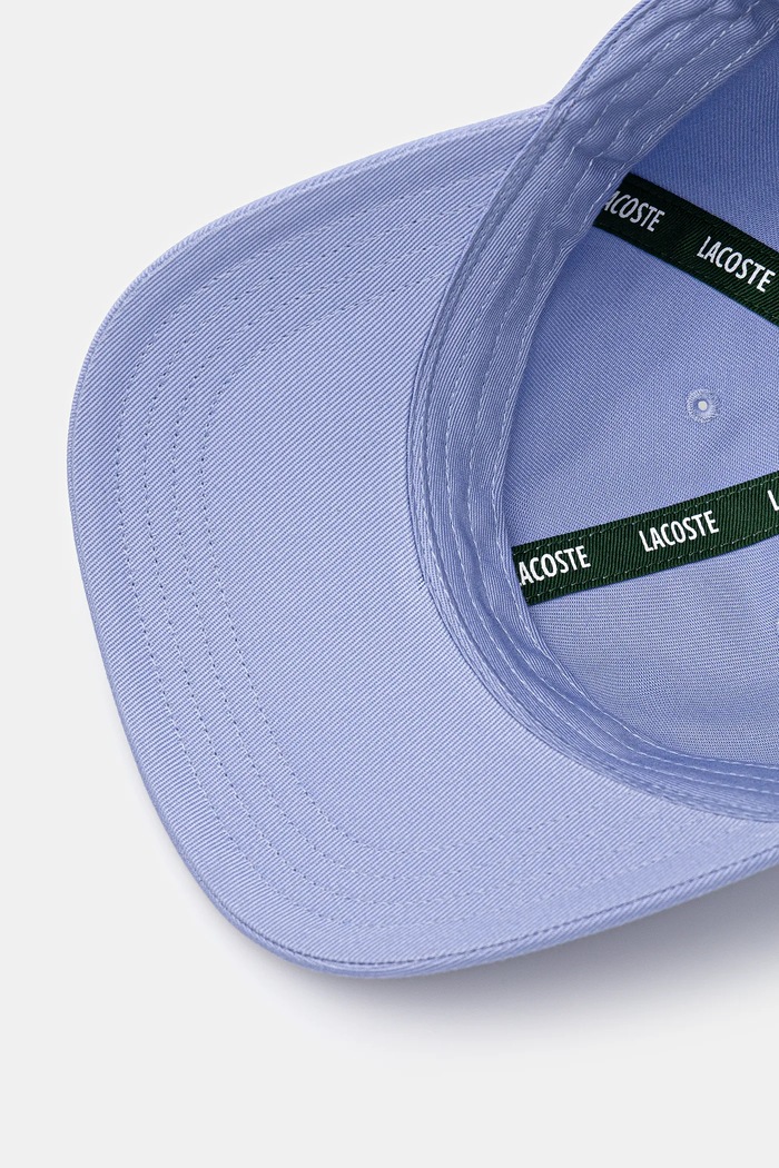 Lacoste καπέλο μπέιζμπολ βαμβακερό RK0440 μπλε