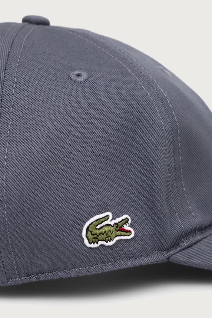 Lacoste Czapka bejsbolówka bawełniana RK0440 niebieski SS26
