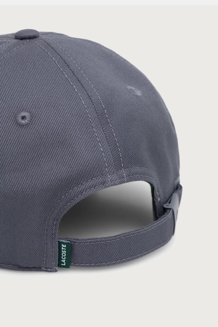 Akcesoria Lacoste Czapka bejsbolówka bawełniana RK0440 niebieski