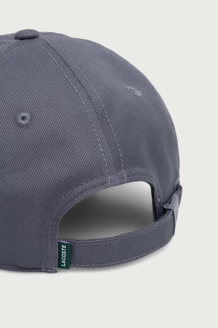 Akcesoria Lacoste Czapka bejsbolówka bawełniana RK0440 niebieski