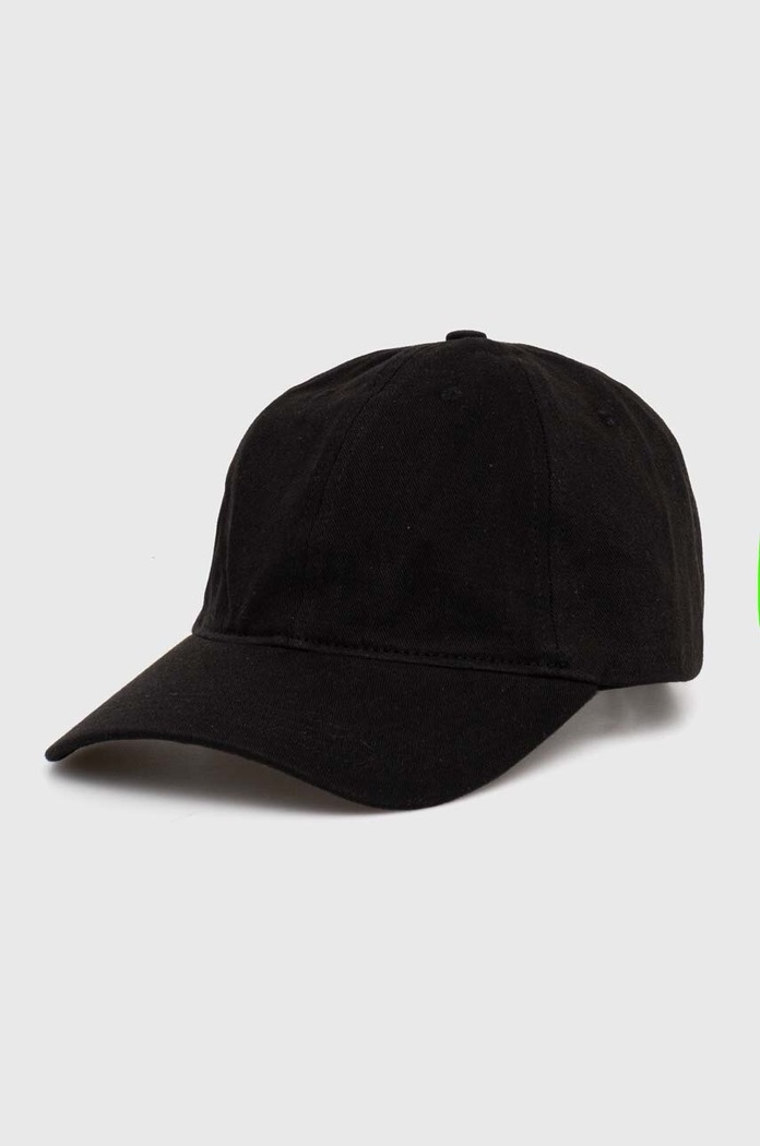 Lacoste baseball kapa pamučna bez uzorka crna RK0440