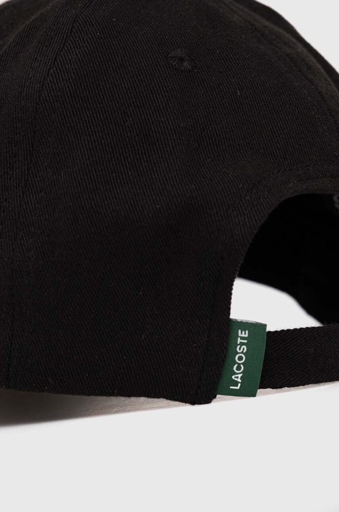Dodaci Lacoste baseball kapa pamučna RK0440 crna