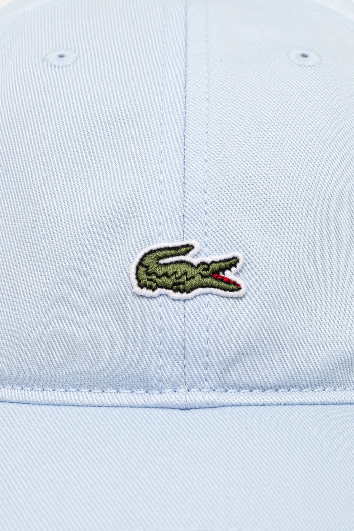 Lacoste baseballová čepice bavlněná modrá RK0491