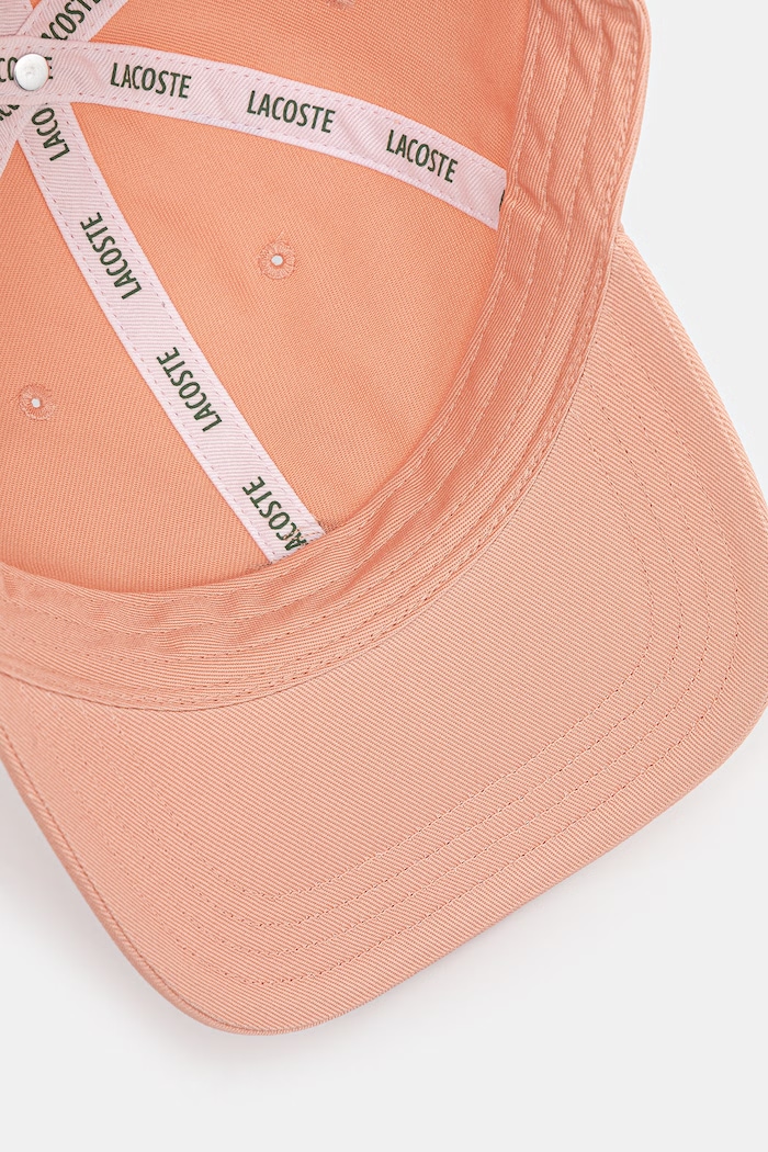 Lacoste Καπέλο μπέιζμπολ βαμβακερό ροζ RK0491
