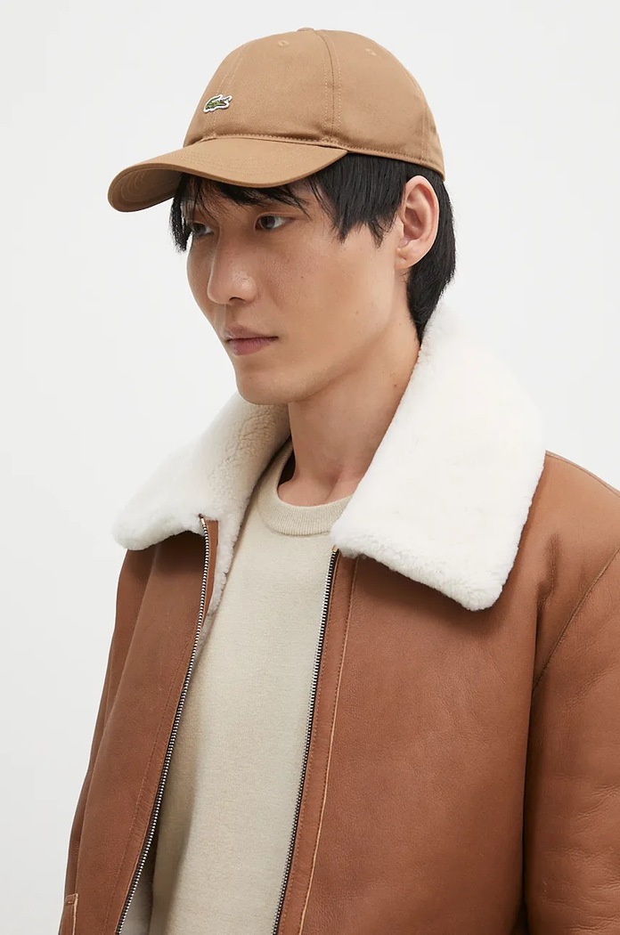 Lacoste baseball kapa bombažna RK0491