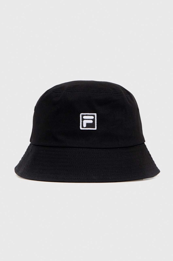 Памучна капела Fila памук черен FCU0072