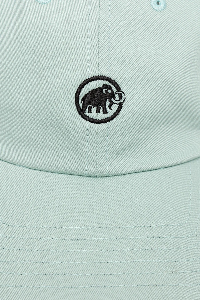 Mammut czapka z daszkiem bawełniana 1191.00051 turkusowy SS25
