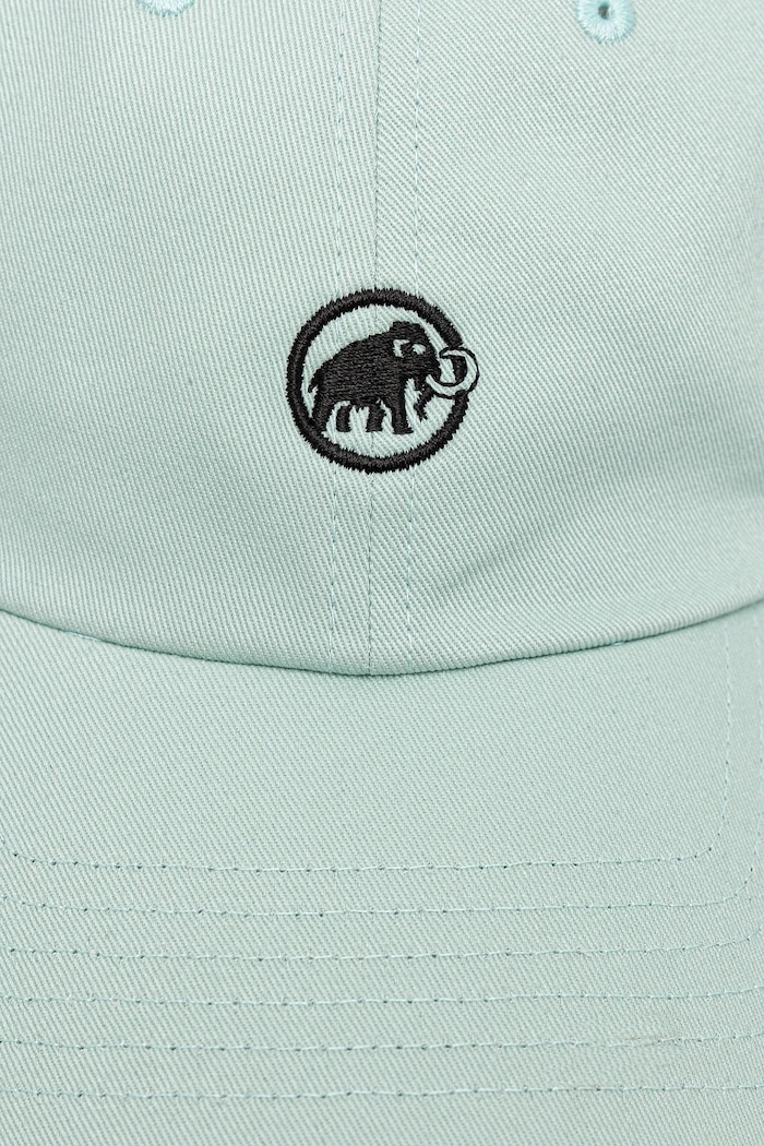 Mammut czapka z daszkiem bawełniana 1191.00051 turkusowy SS25