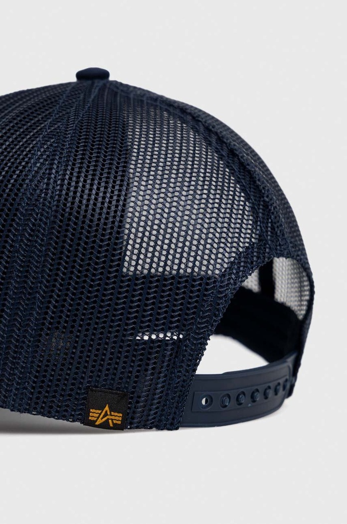Doplňky Bavlněná čepice Alpha Industries 186902.07 námořnická modř