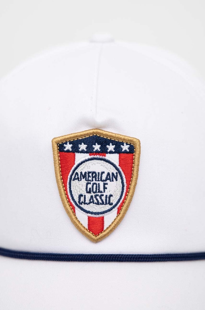 Βαμβακερό καπέλο του μπέιζμπολ American Needle American Golf Classic 19H001A.AMGC λευκό SS23