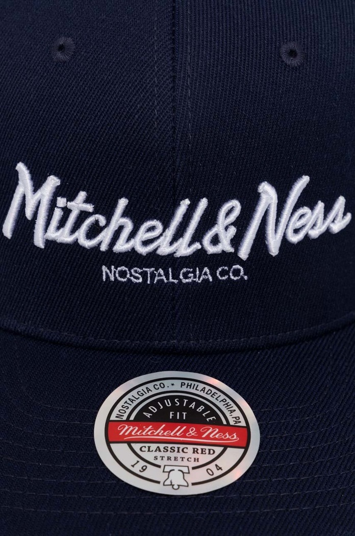 Čepice s vlněnou směsí Mitchell&Ness HHSSINTL103.MNNYYPPP námořnická modř AW23