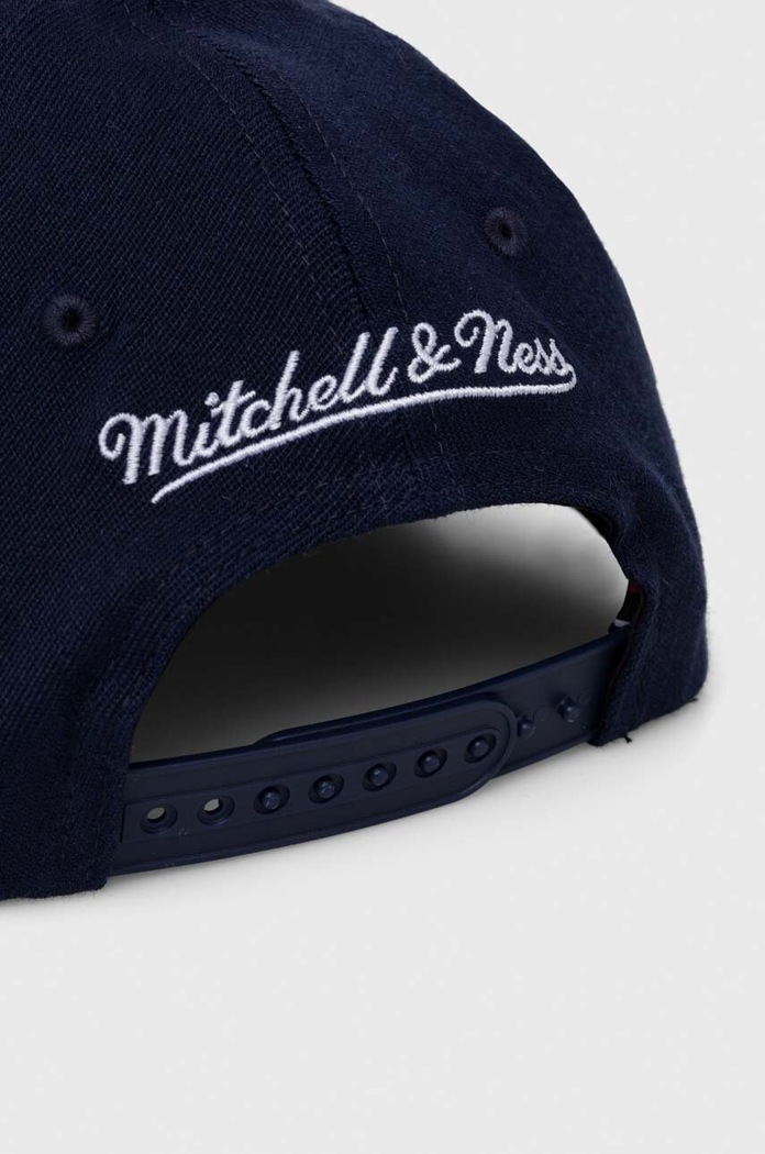 Doplňky Čepice s vlněnou směsí Mitchell&Ness HHSSINTL103.MNNYYPPP námořnická modř