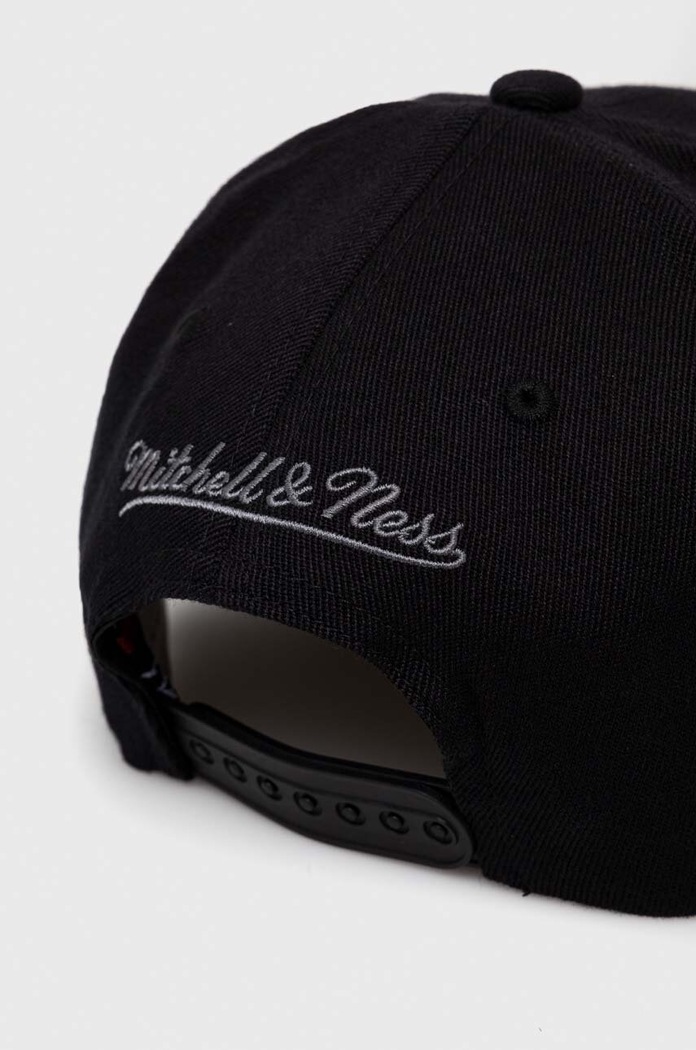 Accesorii Mitchell&Ness șapcă din amestec de lână Brooklyn Nets HHSS3265.BNEYYPPPBKG negru