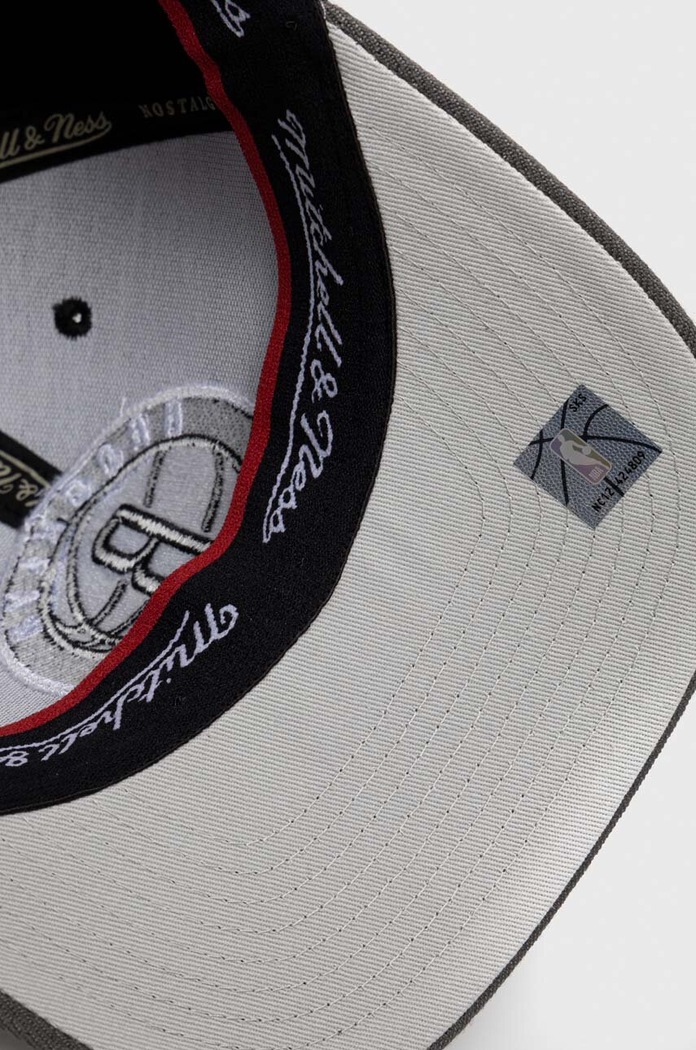 Mitchell&Ness șapcă din amestec de lână Brooklyn Nets negru HHSS3265.BNEYYPPPBKG