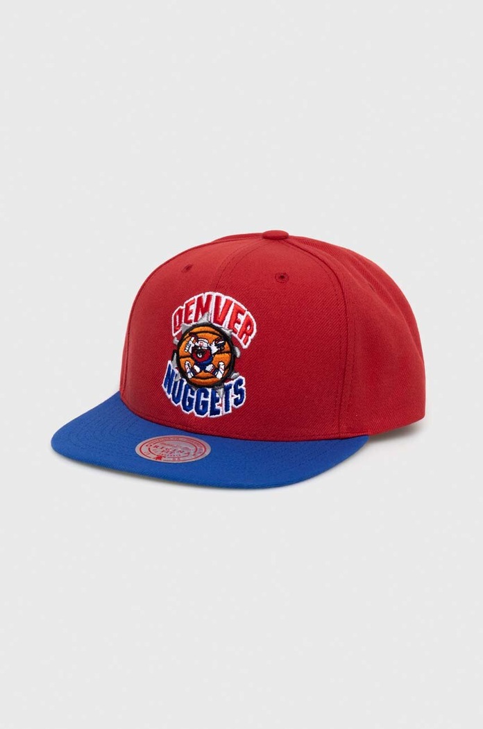 Mitchell&Ness sapca Denver Nuggets cu modele rosu HHSS5146.DNUYYPPPRED